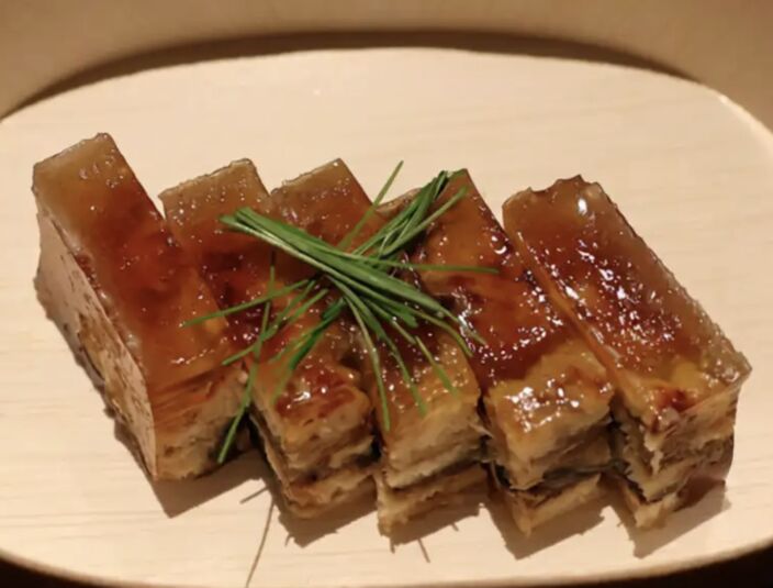 鰻 はし本の鰻の煮凝り